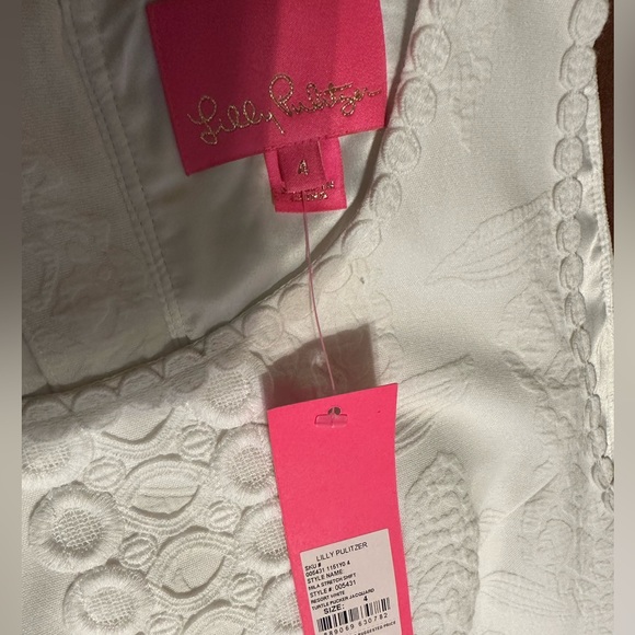 NWOT white Lilly Pulitzer Dress - Picture 2 of 2